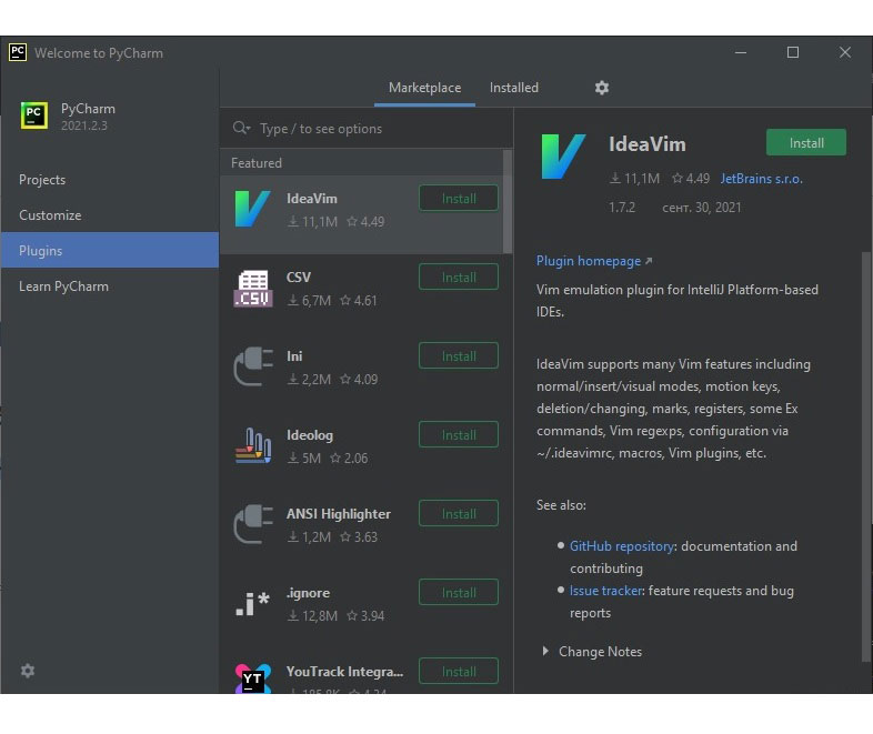 PyCharm Community Edition Screenshot 2