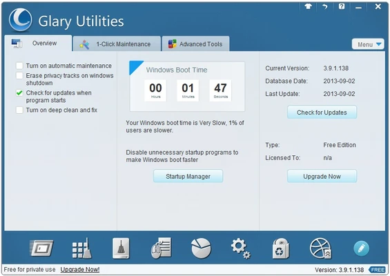 Glary Utilities Screenshot 2
